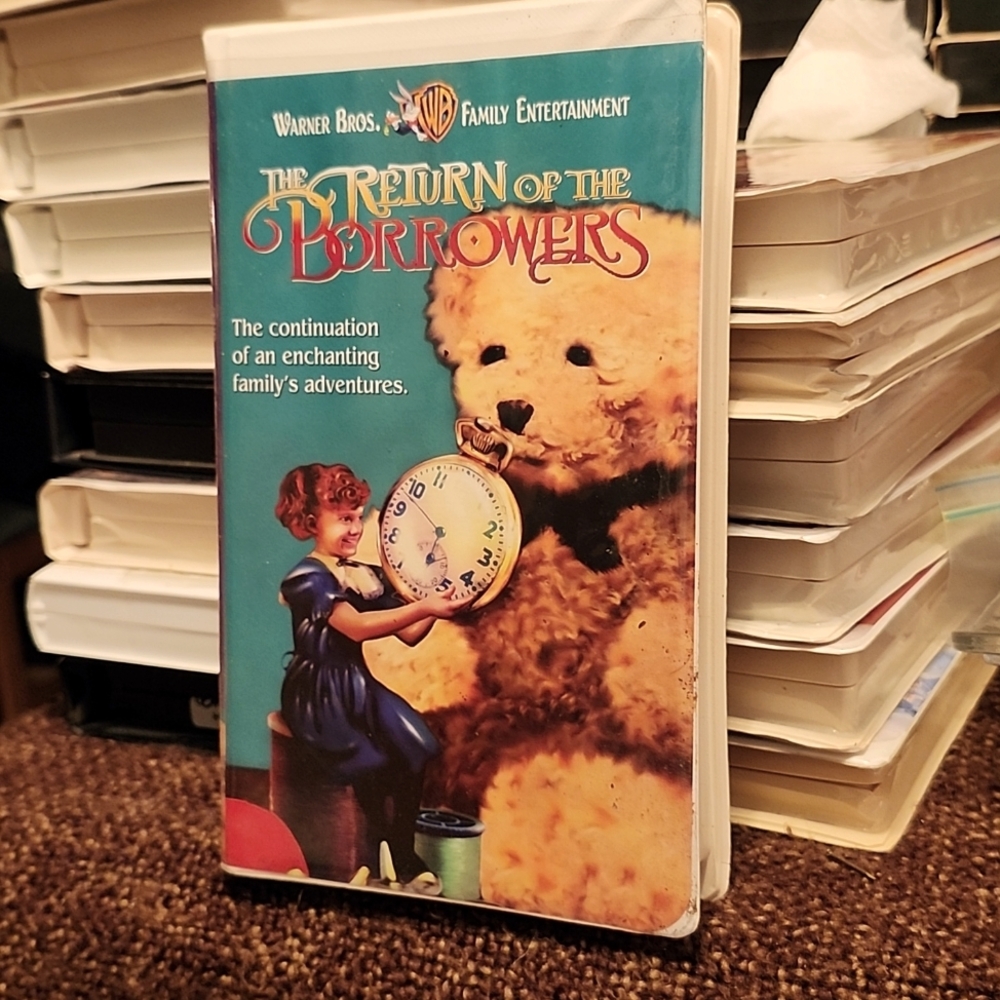 VHS TAPE - "The Return Of The Borrowers"